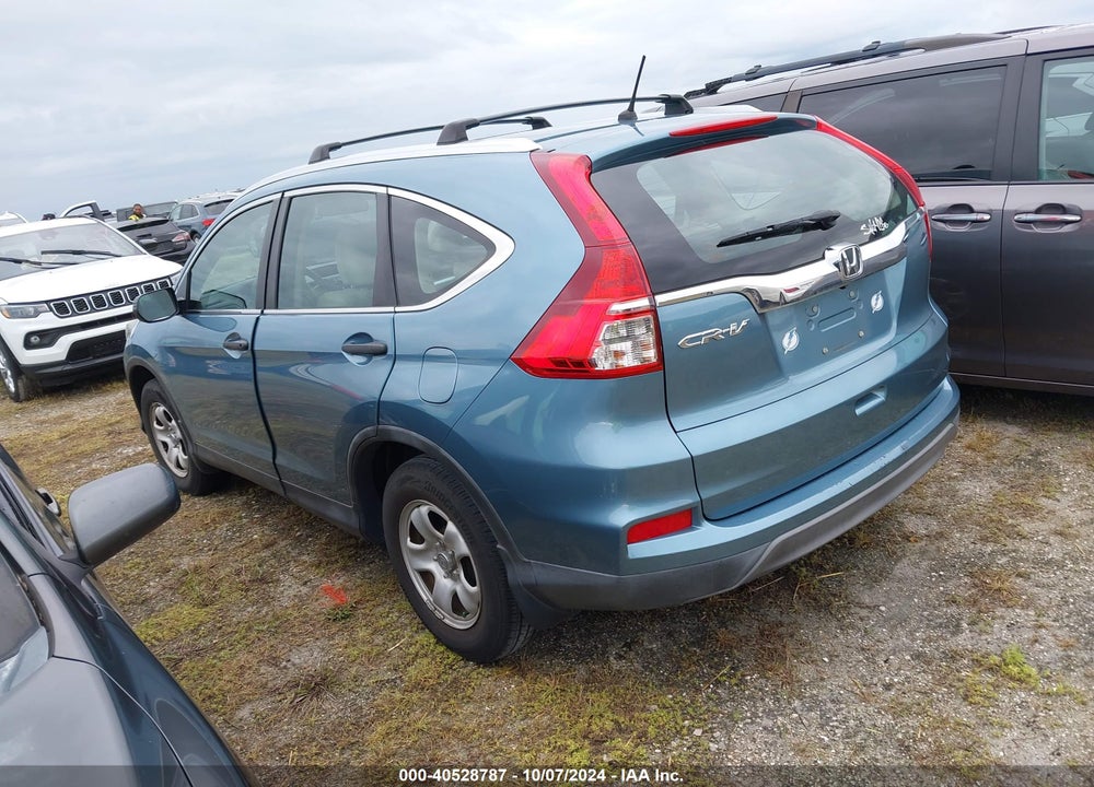 2015 HONDA CR-V LX VIN: 2HKRM3H37FH552702
