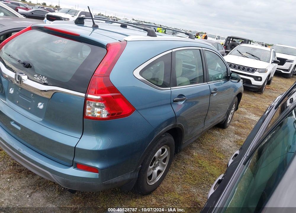2015 HONDA CR-V LX VIN: 2HKRM3H37FH552702