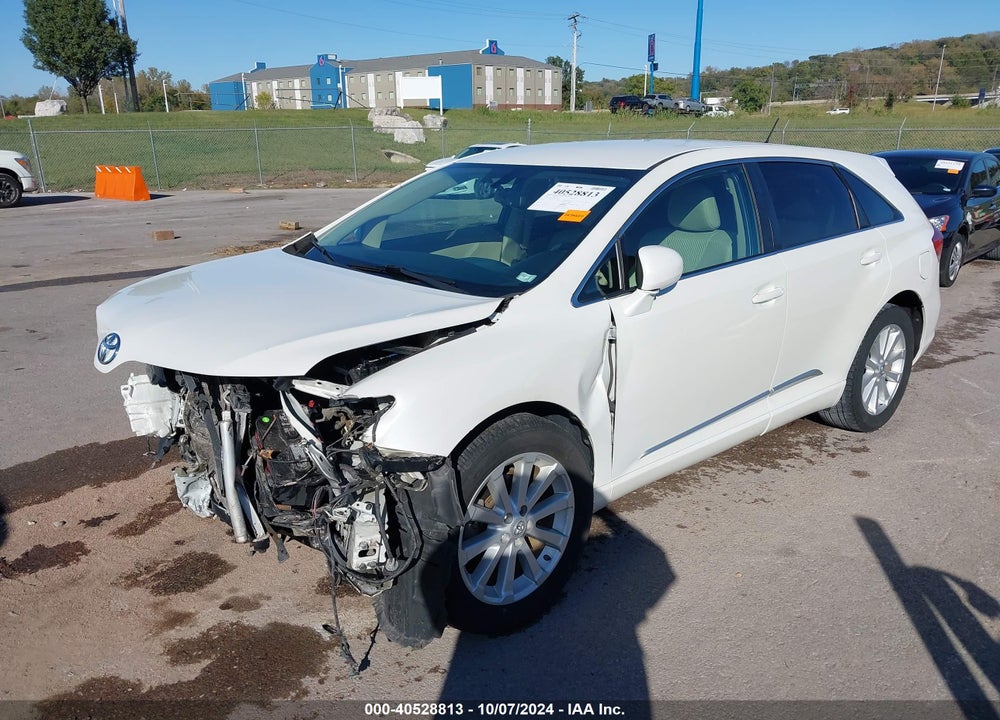 2012 TOYOTA VENZA LE VIN: 4T3ZA3BBXCU061909
