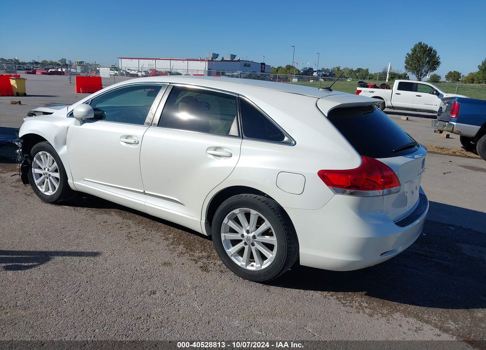2012 TOYOTA VENZA LE VIN: 4T3ZA3BBXCU061909