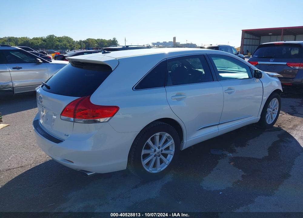 2012 TOYOTA VENZA LE VIN: 4T3ZA3BBXCU061909