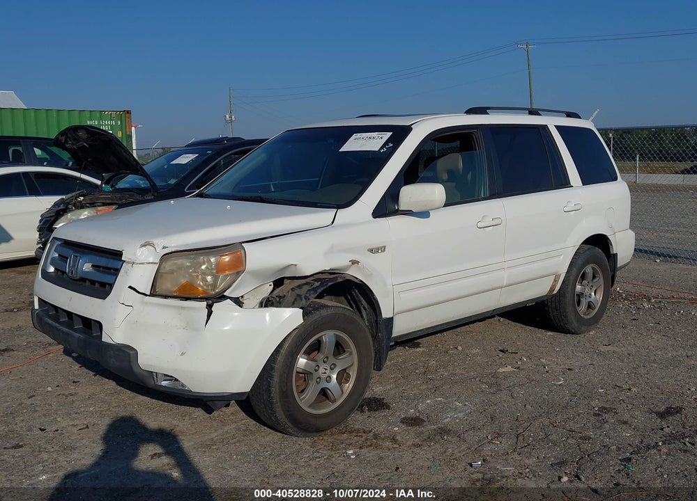 2007 HONDA PILOT EX-L VIN: 2HKYF18747H532258