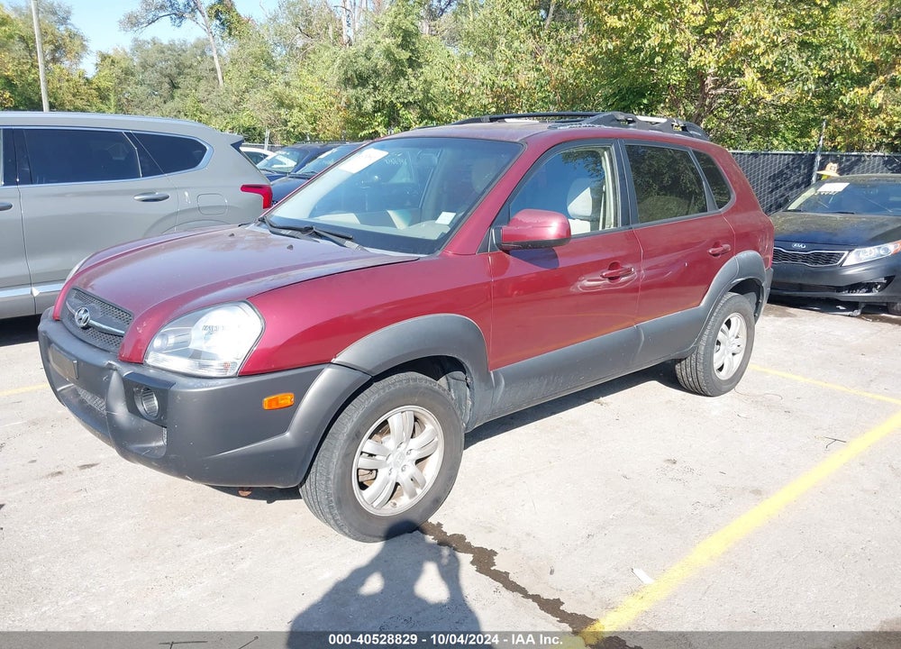 2007 HYUNDAI TUCSON LIMITED/SE VIN: KM8JN72D17U610051