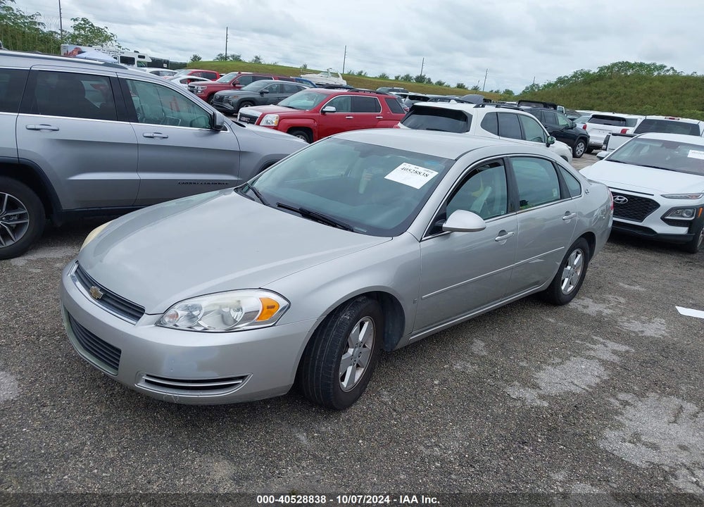 2007 CHEVROLET IMPALA LT VIN: 2G1WT55N979336645
