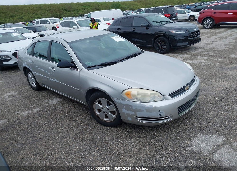2007 CHEVROLET IMPALA LT VIN: 2G1WT55N979336645