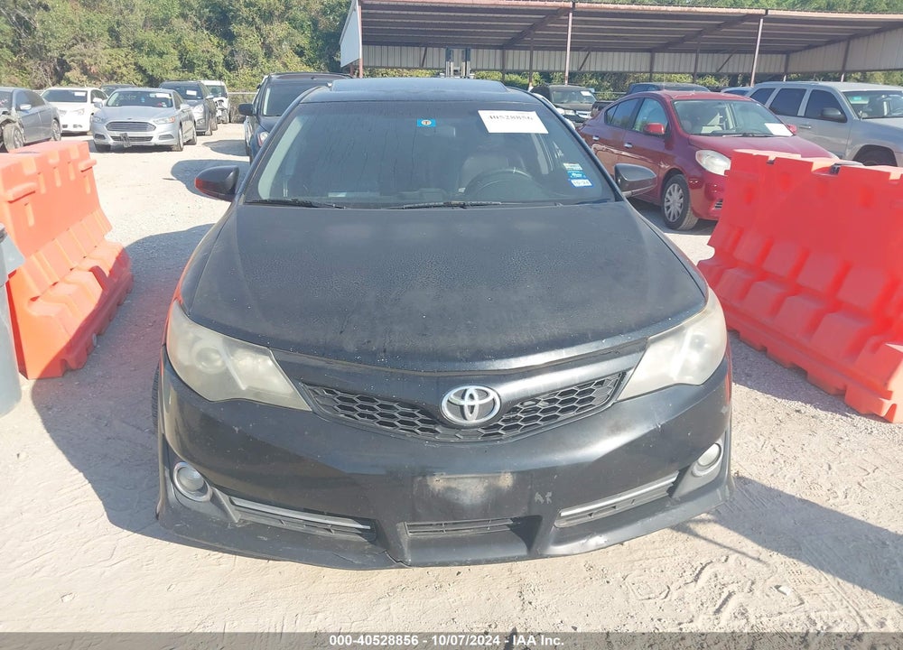 2012 TOYOTA CAMRY SE VIN: 4T1BF1FK0CU040495