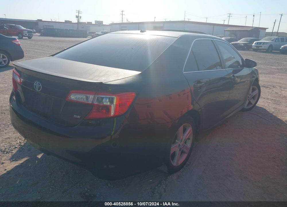 2012 TOYOTA CAMRY SE VIN: 4T1BF1FK0CU040495