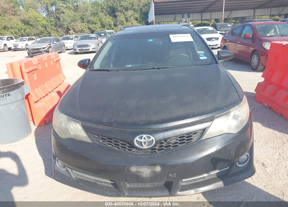 2012 TOYOTA CAMRY SE VIN: 4T1BF1FK0CU040495