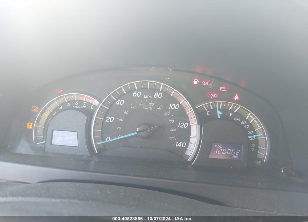 2012 TOYOTA CAMRY SE VIN: 4T1BF1FK0CU040495