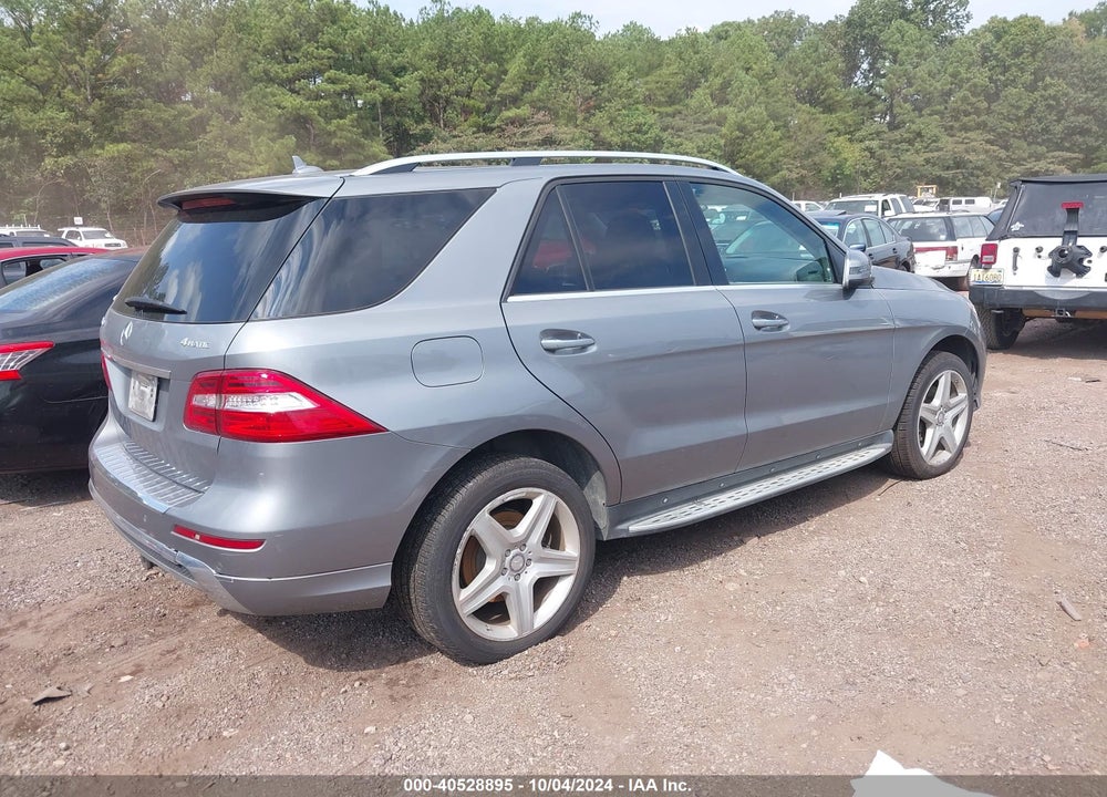2015 MERCEDES-BENZ M-CLASS ML 400 VIN: 4JGDA5GB8FA535403