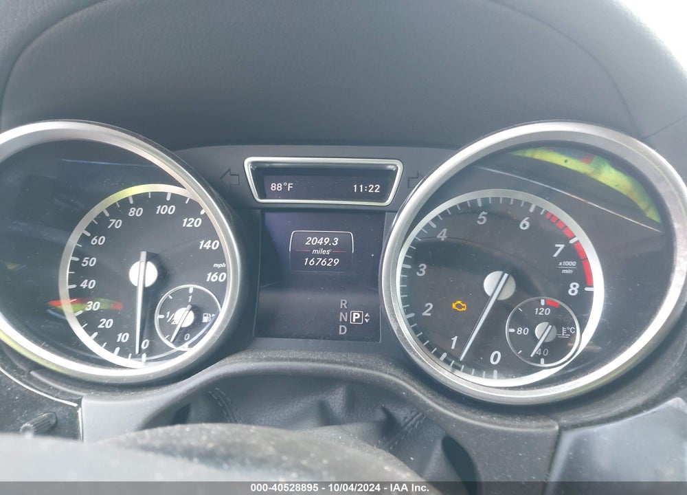 2015 MERCEDES-BENZ M-CLASS ML 400 VIN: 4JGDA5GB8FA535403