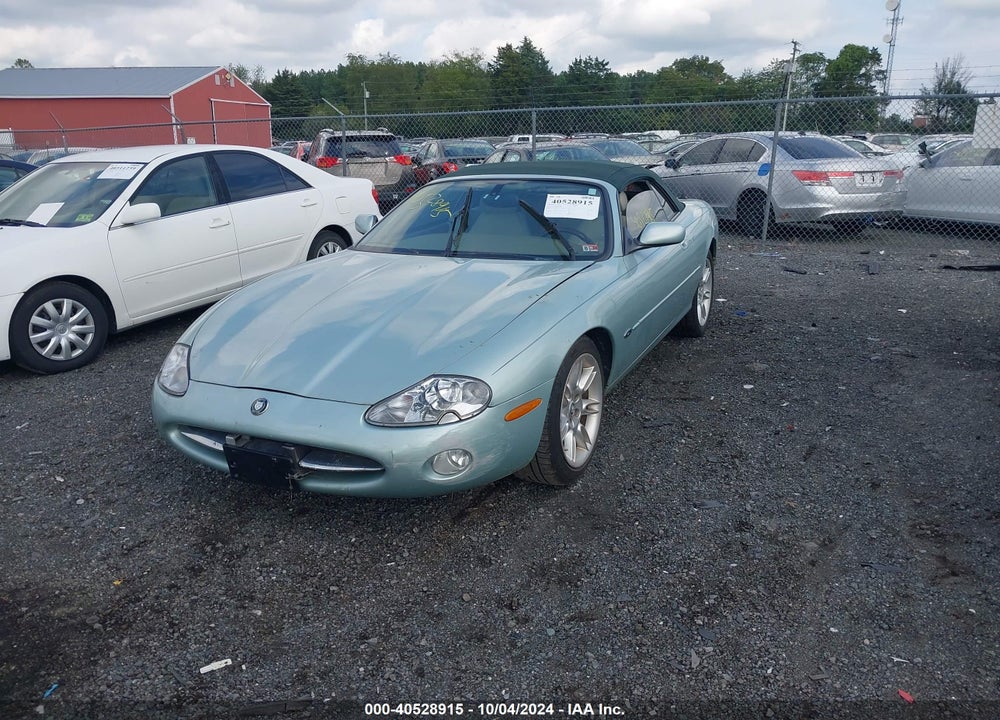 2001 JAGUAR XK8 VIN: SAJDA42C91NA17921