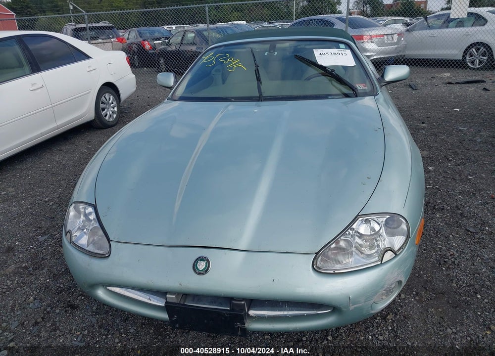 2001 JAGUAR XK8 VIN: SAJDA42C91NA17921