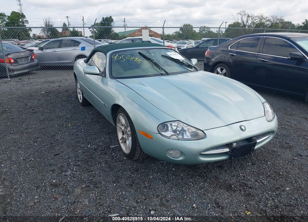2001 JAGUAR XK8 VIN: SAJDA42C91NA17921