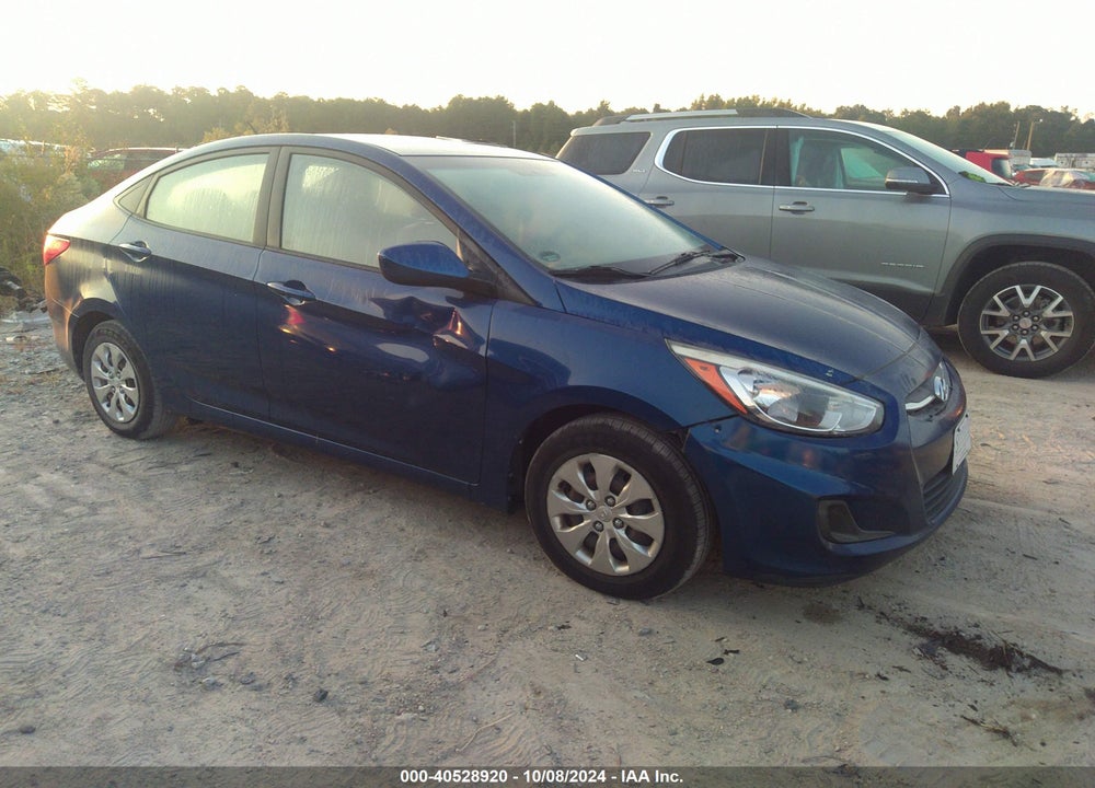 2016 HYUNDAI ACCENT SE VIN: KMHCT4AE7GU072916