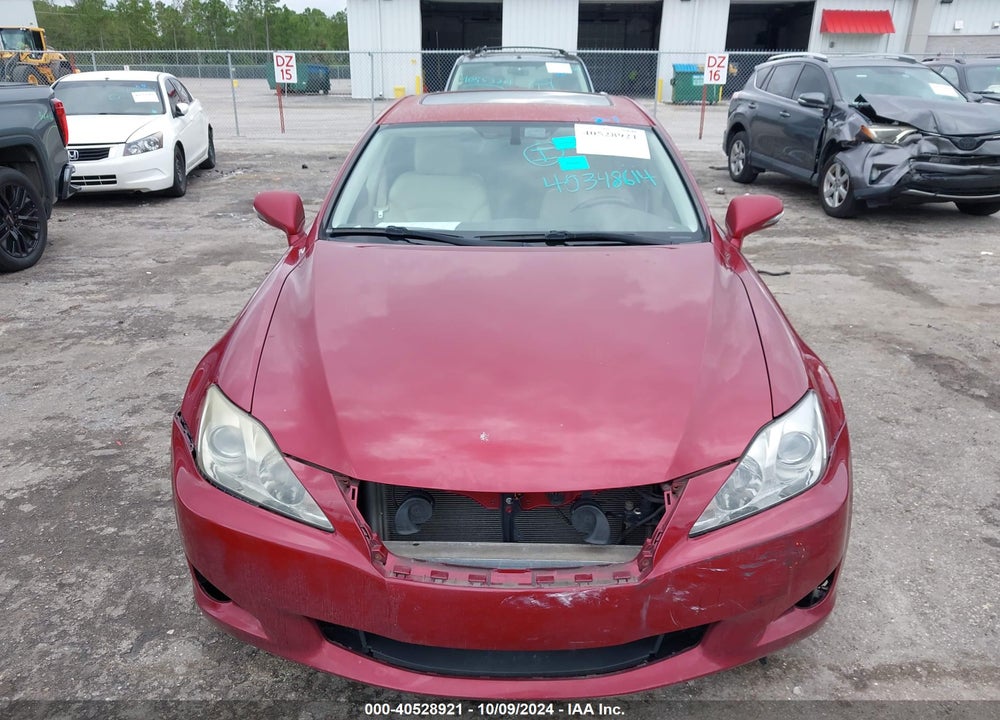 2010 LEXUS IS 250 VIN: JTHBF5C21A5123116