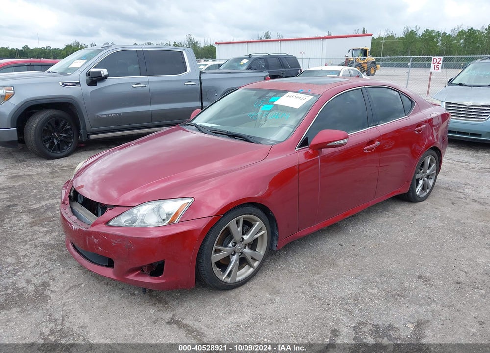 2010 LEXUS IS 250 VIN: JTHBF5C21A5123116