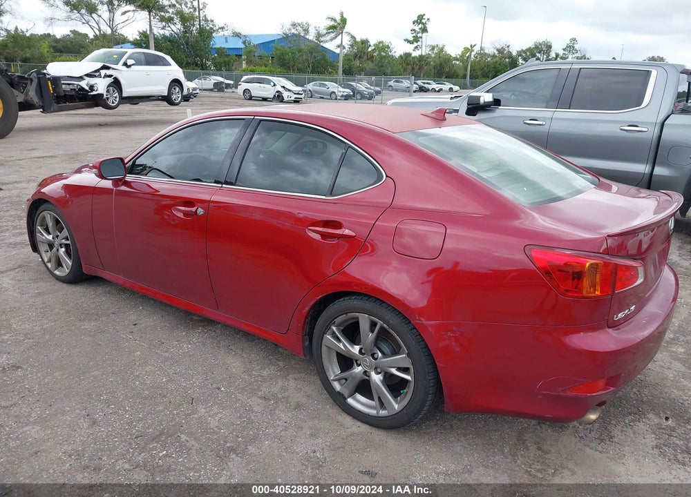 2010 LEXUS IS 250 VIN: JTHBF5C21A5123116