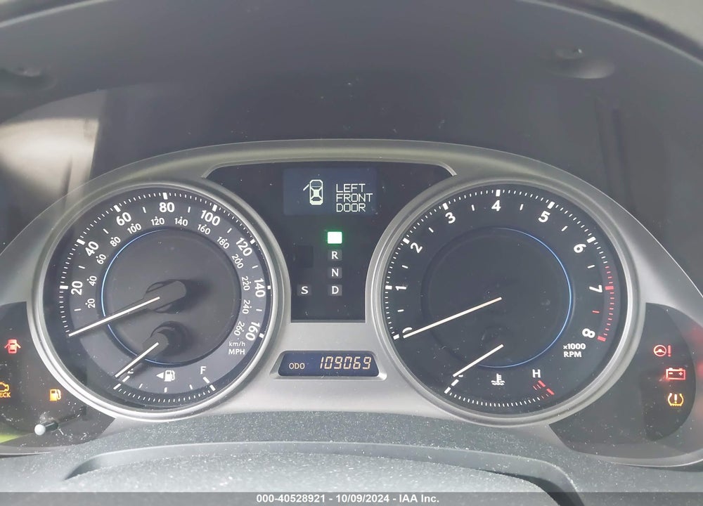 2010 LEXUS IS 250 VIN: JTHBF5C21A5123116