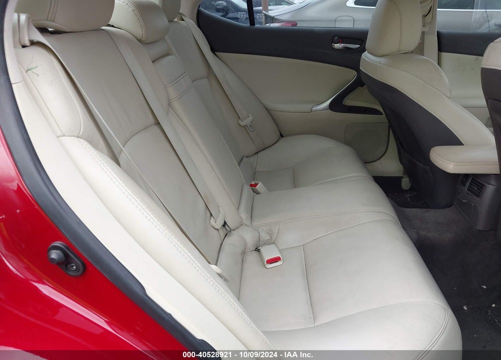 2010 LEXUS IS 250 VIN: JTHBF5C21A5123116
