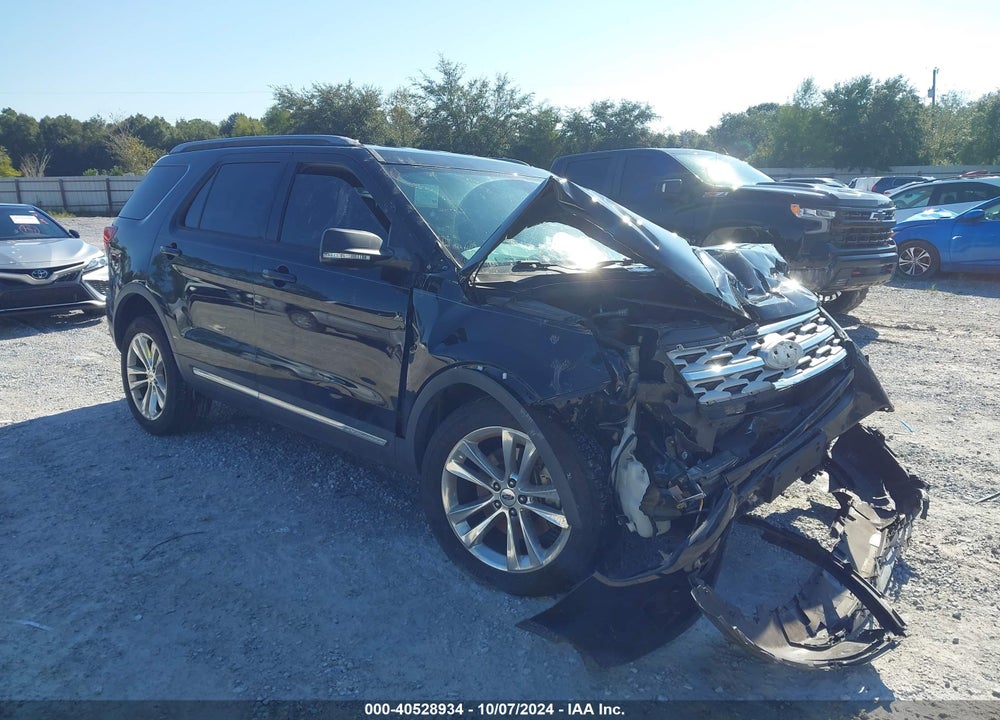 2019 FORD EXPLORER XLT VIN: 1FM5K7D87KGA37240