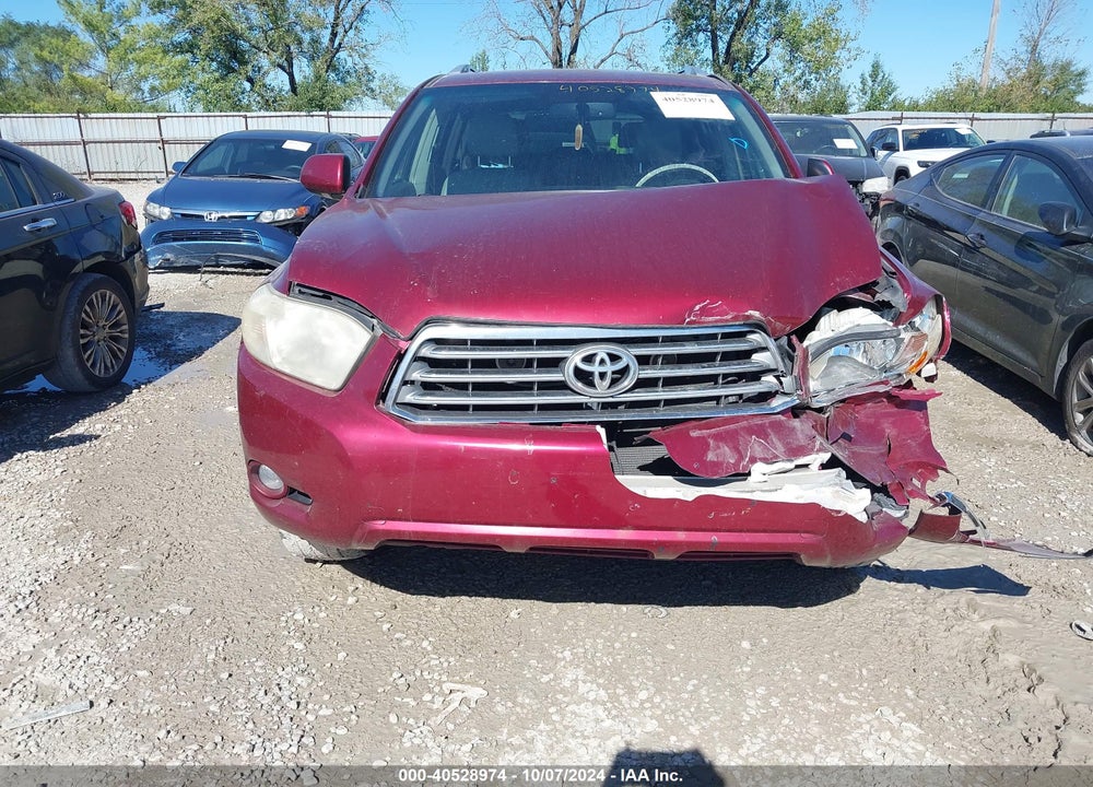 2010 TOYOTA HIGHLANDER LIMITED V6 VIN: JTEDK3EH7A2152709