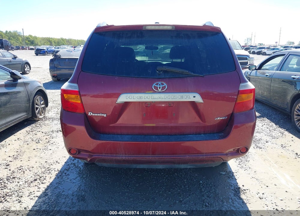 2010 TOYOTA HIGHLANDER LIMITED V6 VIN: JTEDK3EH7A2152709