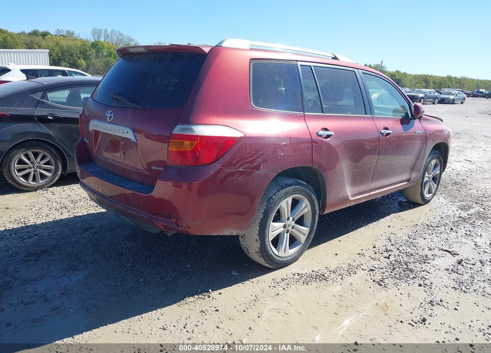 2010 TOYOTA HIGHLANDER LIMITED V6 VIN: JTEDK3EH7A2152709