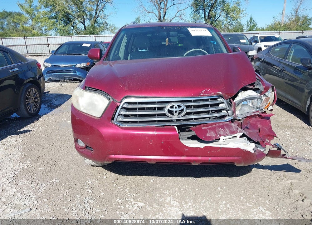 2010 TOYOTA HIGHLANDER LIMITED V6 VIN: JTEDK3EH7A2152709