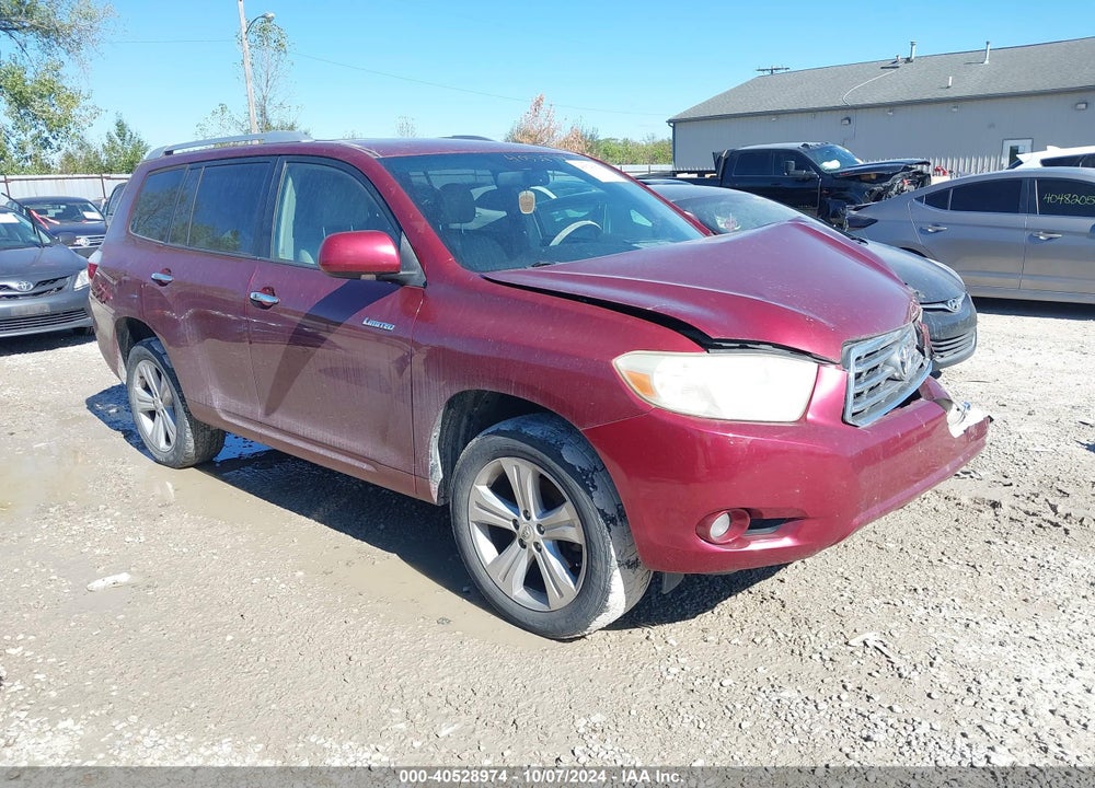 2010 TOYOTA HIGHLANDER LIMITED V6 VIN: JTEDK3EH7A2152709