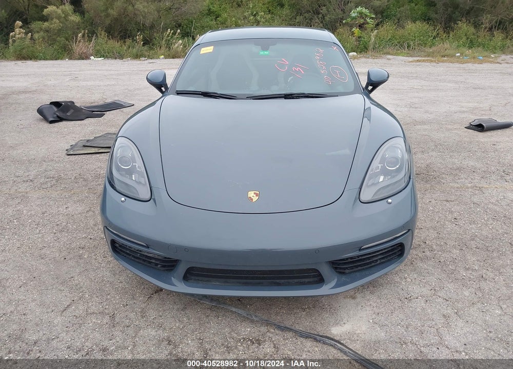 2018 PORSCHE 718 CAYMAN VIN: WP0AA2A80JK261619