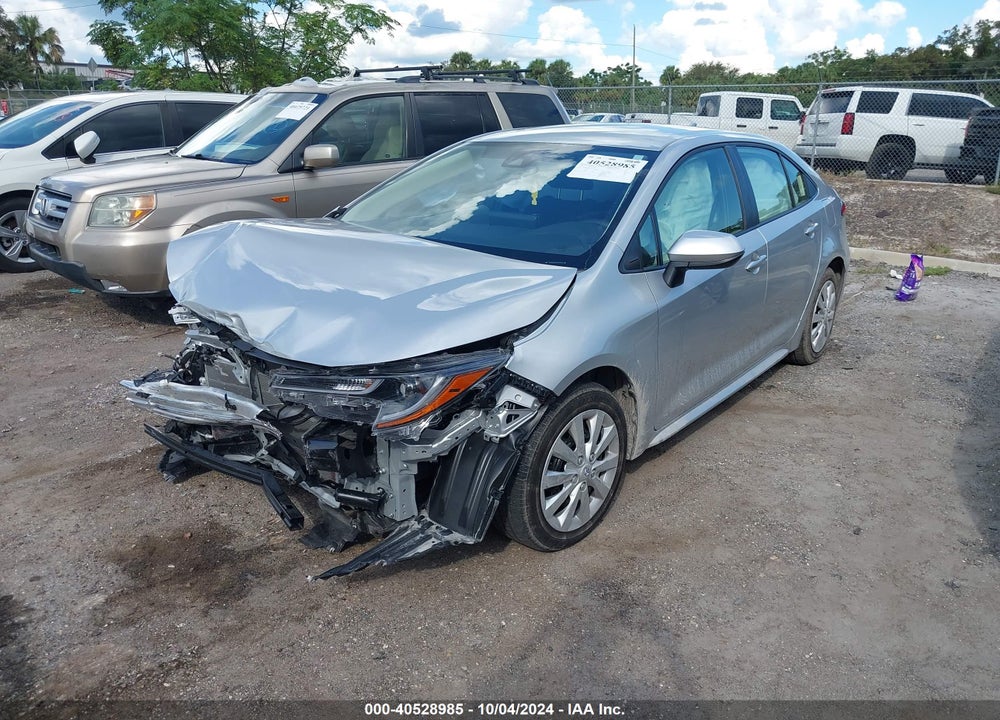 2022 TOYOTA COROLLA LE VIN: JTDEPMAE8N3027018