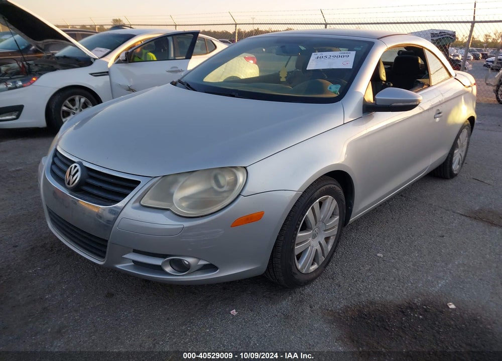 2009 VOLKSWAGEN EOS KOMFORT VIN: WVWBA71F39V015285