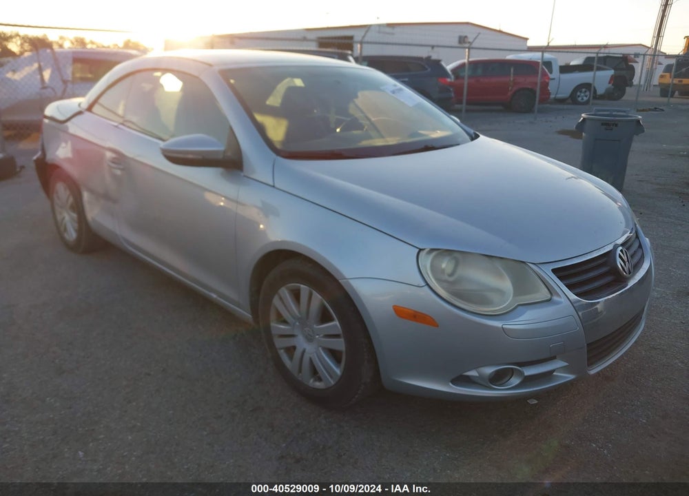 2009 VOLKSWAGEN EOS KOMFORT VIN: WVWBA71F39V015285