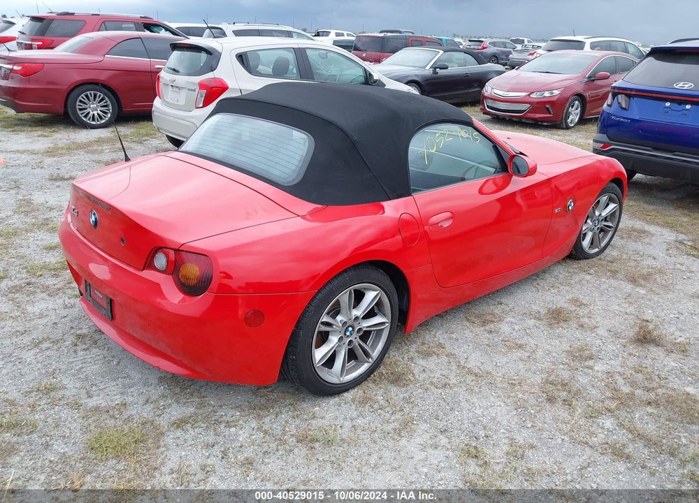 2003 BMW Z4 3.0I VIN: 4USBT53453LT23212
