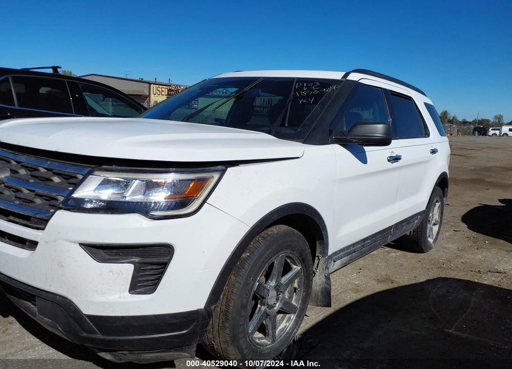 2018 FORD EXPLORER VIN: 1FM5K7BHXJGA98373