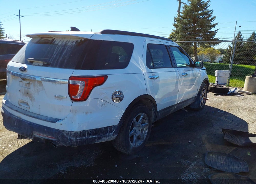 2018 FORD EXPLORER VIN: 1FM5K7BHXJGA98373