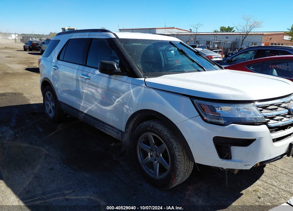 2018 FORD EXPLORER VIN: 1FM5K7BHXJGA98373