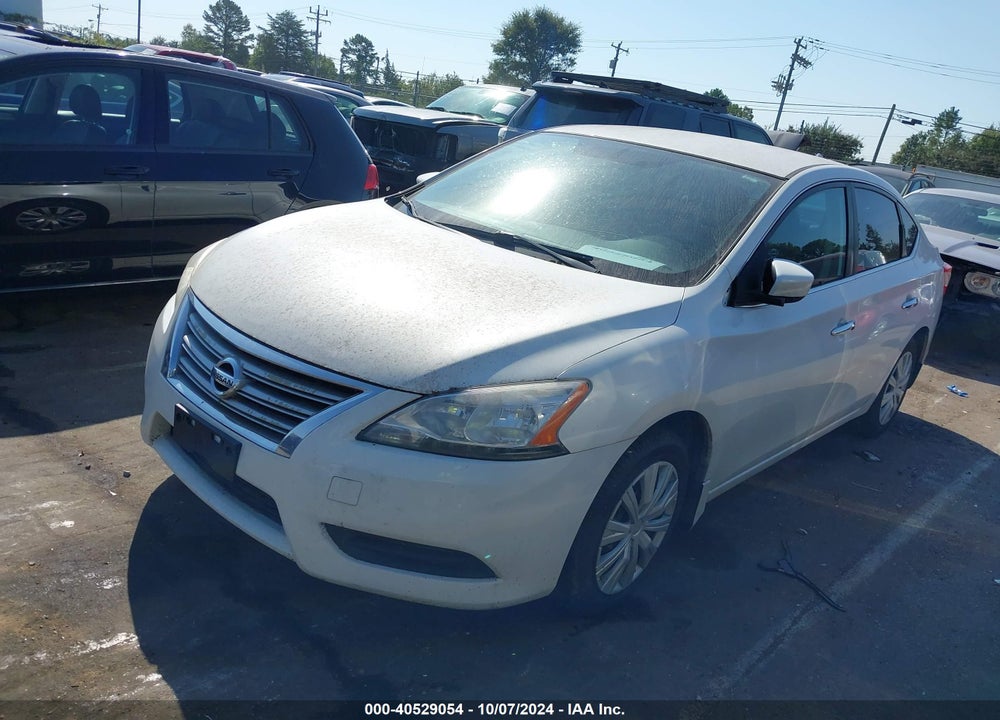 2013 NISSAN SENTRA SV VIN: 3N1AB7AP8DL702338