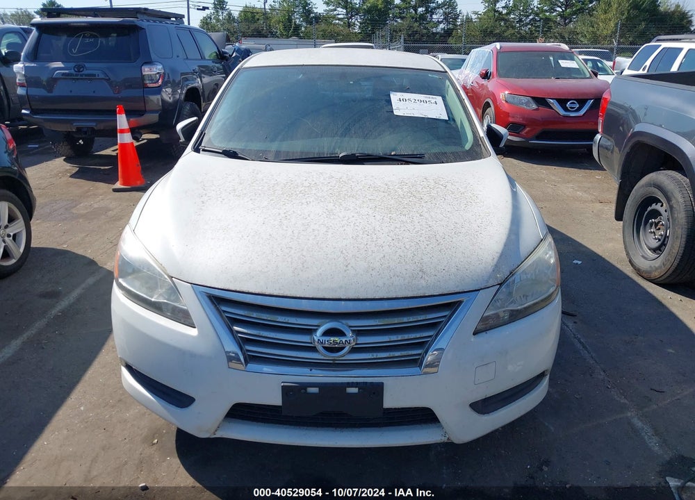 2013 NISSAN SENTRA SV VIN: 3N1AB7AP8DL702338