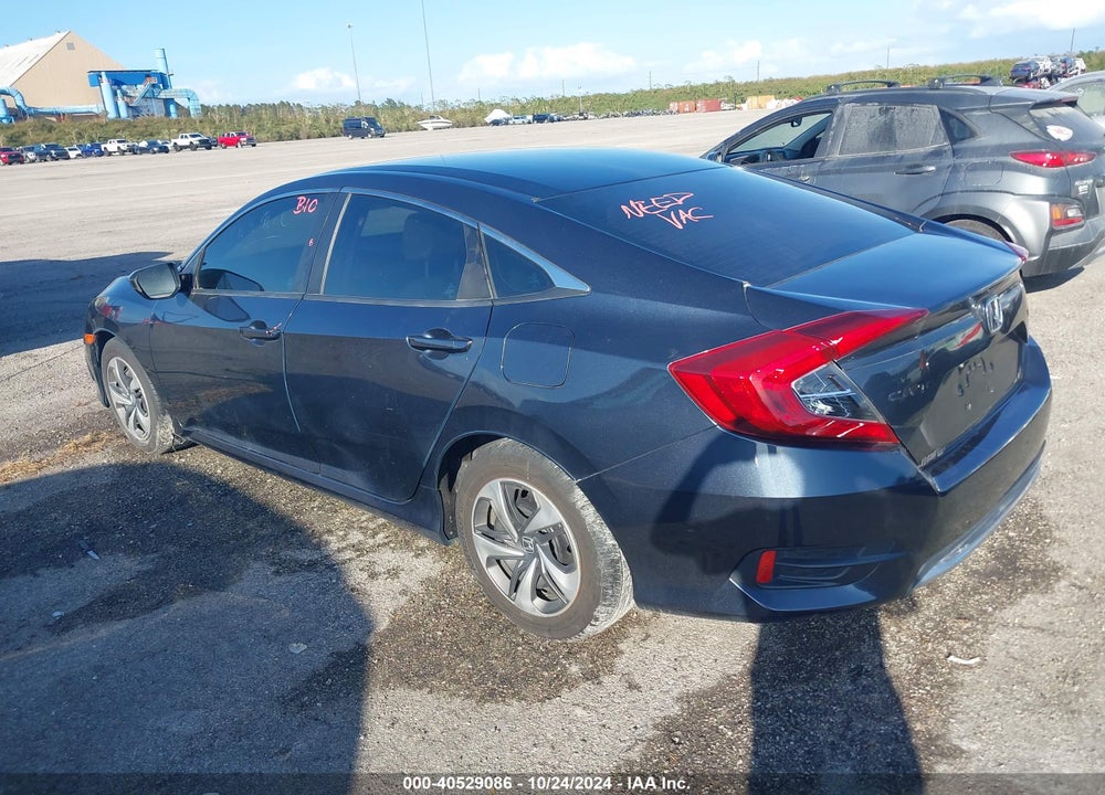 2020 HONDA CIVIC LX VIN: 2HGFC2F63LH521532