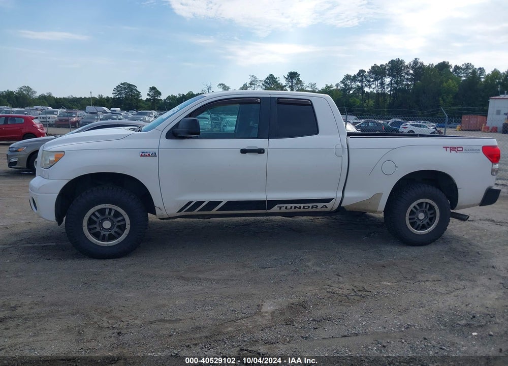2009 TOYOTA TUNDRA GRADE 5.7L V8 VIN: 5TFBV54109X086747