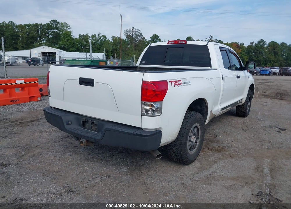 2009 TOYOTA TUNDRA GRADE 5.7L V8 VIN: 5TFBV54109X086747
