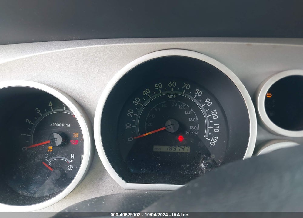 2009 TOYOTA TUNDRA GRADE 5.7L V8 VIN: 5TFBV54109X086747
