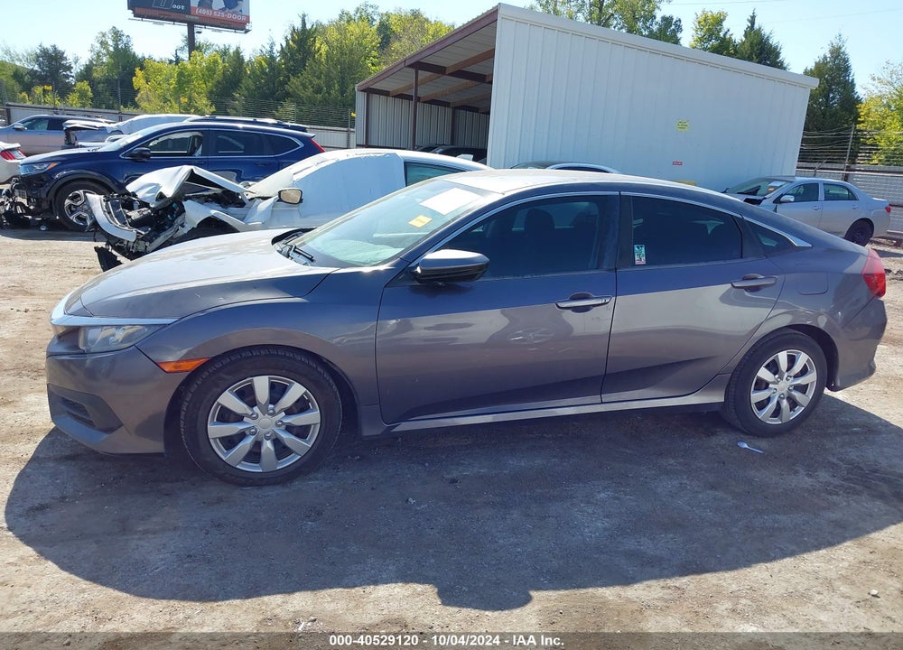 2016 HONDA CIVIC LX VIN: 19XFC2F55GE050202
