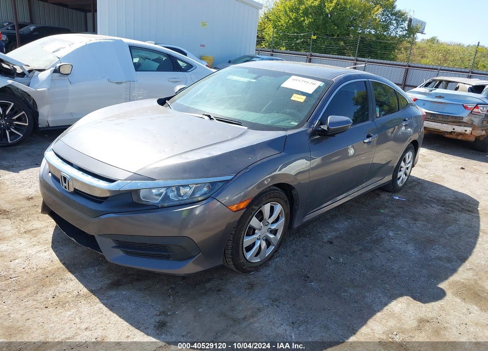 2016 HONDA CIVIC LX VIN: 19XFC2F55GE050202