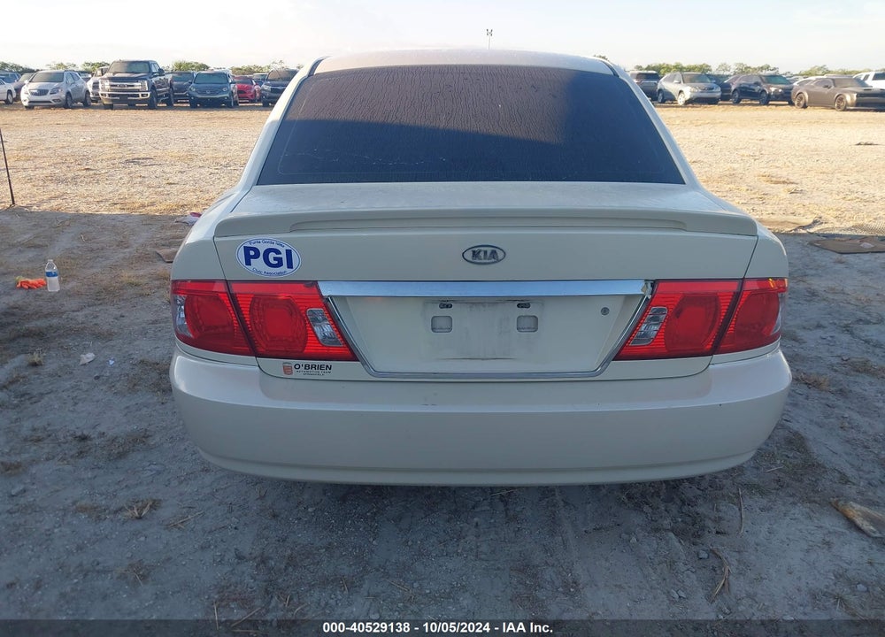 2004 KIA OPTIMA EX V6/LX V6 VIN: KNAGD128X45359874