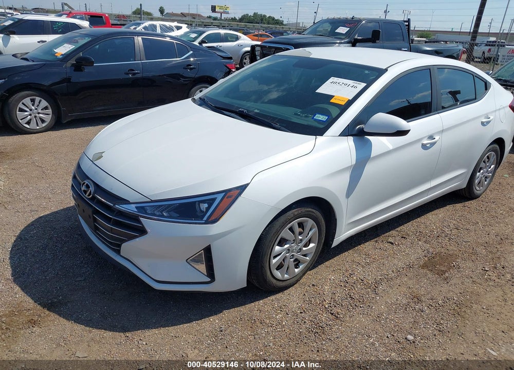 2019 HYUNDAI ELANTRA SE VIN: 5NPD74LF8KH496434