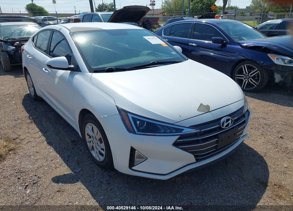 2019 HYUNDAI ELANTRA SE VIN: 5NPD74LF8KH496434