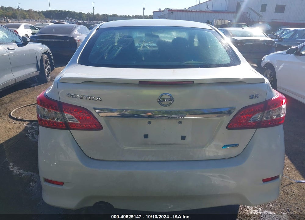 2013 NISSAN SENTRA SR VIN: 3N1AB7AP1DL725377